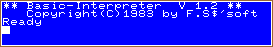 IBASCOMP BASIC interpreter and compiler