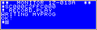 example of the Save command