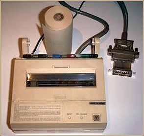 The plotter SHARP MZ-1P16