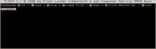 FLDOS-800 version 1.x
